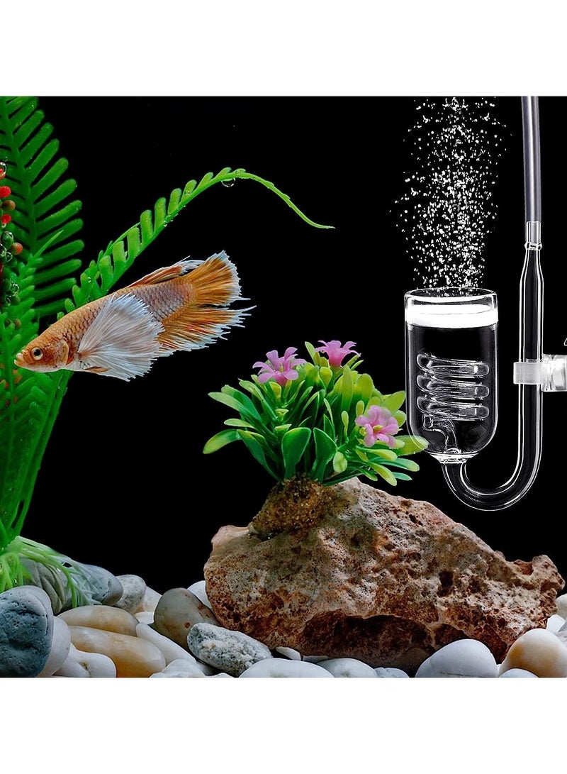 Y&D CO2 Glass Aquarium Supply Accessories Diffuser Drop Checker Bubble Counter Check Valve for Planted Tank - Image 4