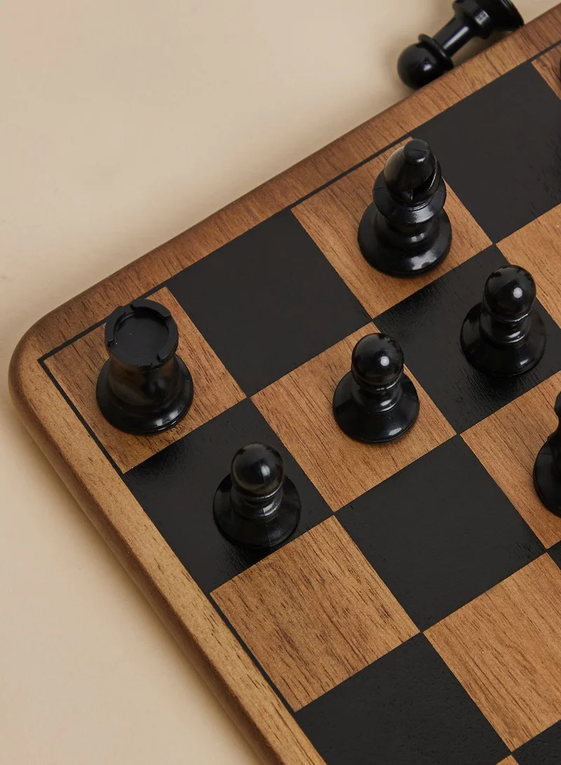 GENTLEMEN'S HARDWARE Acacia Wood Chess Set