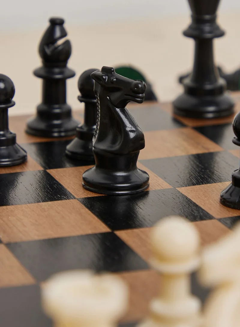 GENTLEMEN'S HARDWARE Acacia Wood Chess Set