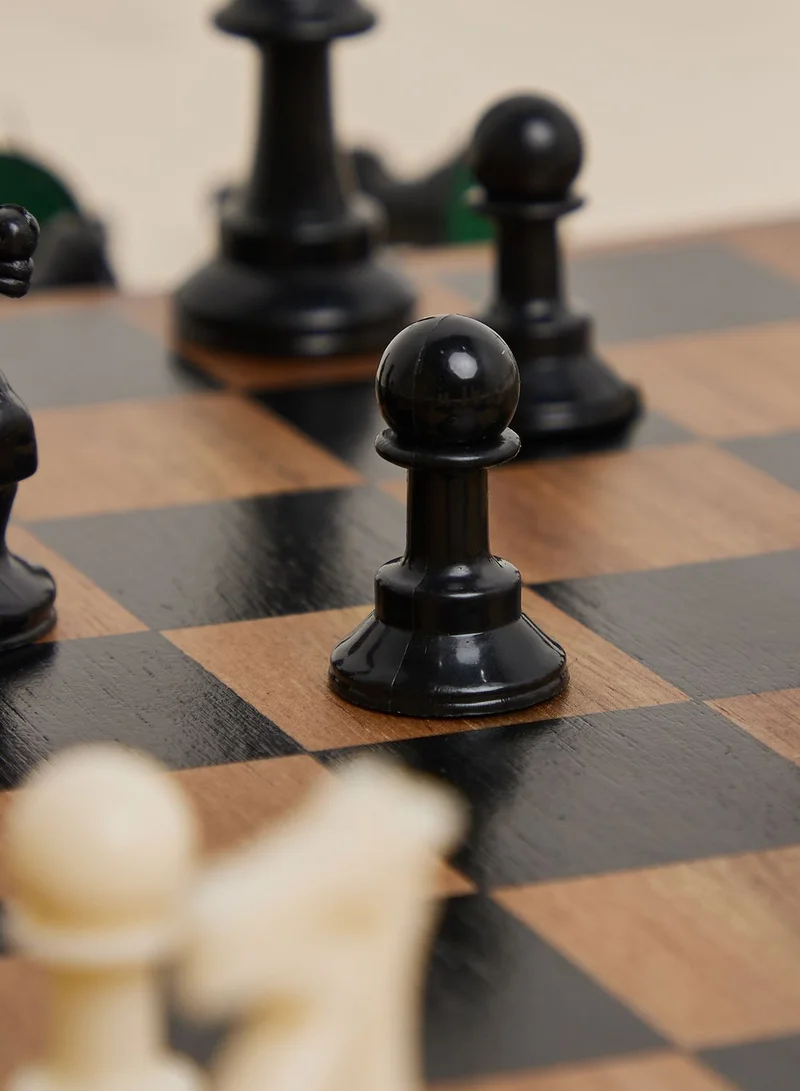 GENTLEMEN'S HARDWARE Acacia Wood Chess Set