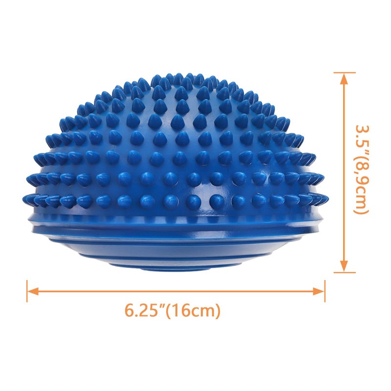 Fasmov Balance Pods Balancing Hedgehog Stability Balance Trainer Dots with Pump, Set of 6 - Image 3