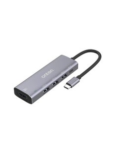 onten Onten 95123 5in1 Type-C Multi-Function Dock Station 3-USB , HDMI & PD 3.0  - Image 1