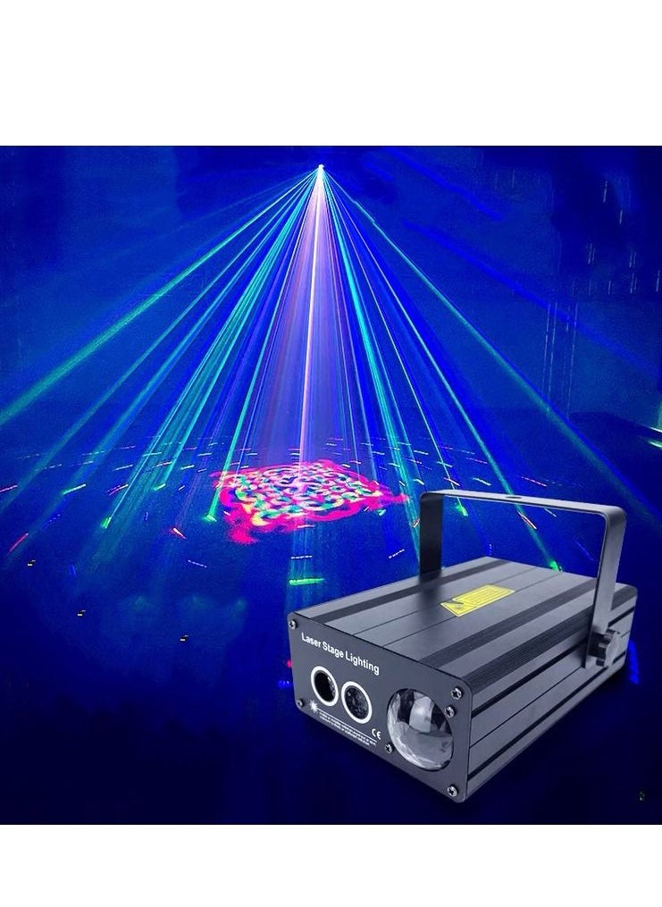 Stage Party Laser Stage Lighting with Spotlight Colorful Water Pattern Ball Lamp  - Image 1