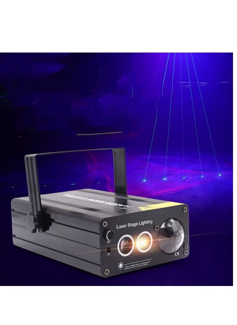 Stage Party Laser Stage Lighting with Spotlight Colorful Water Pattern Ball Lamp  - Image 5