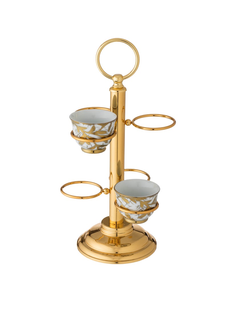 Arabic coffee cup holder stand, made of stainless steel, holds 12 cups - pzsku/Z9AA8DD81027BFD8CAC05Z/45/_/1721129601/6098b58b-cfc6-4ce7-9a5a-2d0a81c2a79a