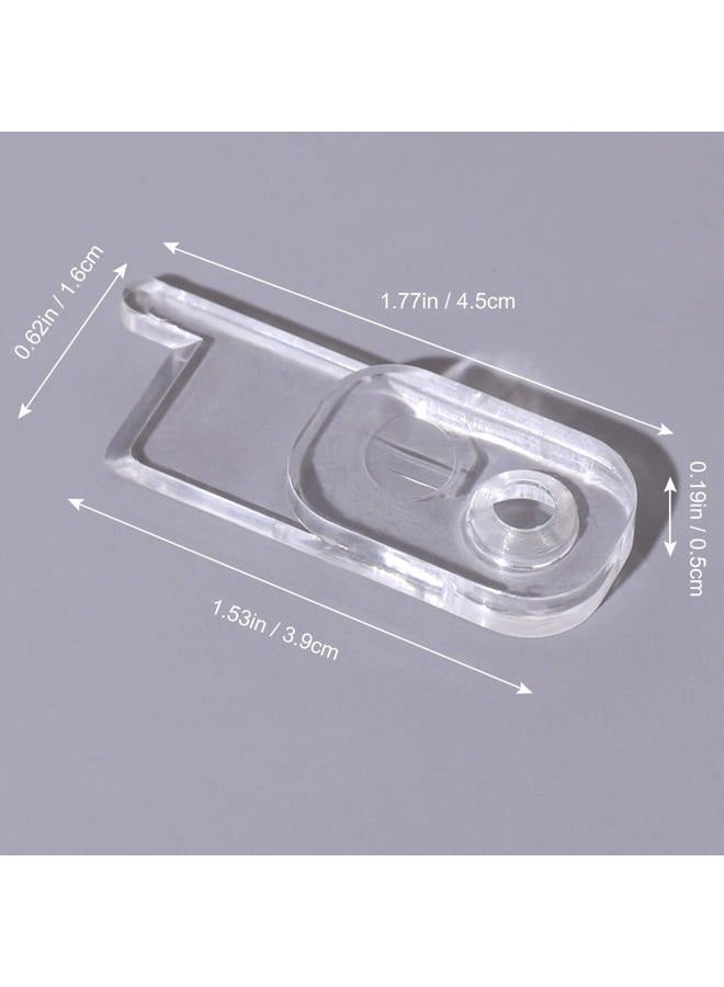 YLOVAN Toggle Switch Plate Cover Guard 10 Pack Clear - Security, Circuit and Child Protection for Indoor/Outdoor Wall Plate Covers - Image 4