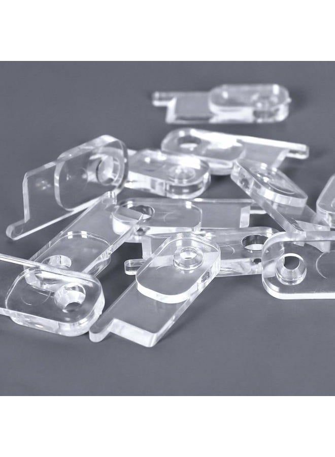YLOVAN Toggle Switch Plate Cover Guard 10 Pack Clear - Security, Circuit and Child Protection for Indoor/Outdoor Wall Plate Covers - Image 5