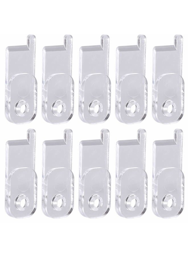 YLOVAN Toggle Switch Plate Cover Guard 10 Pack Clear - Security, Circuit and Child Protection for Indoor/Outdoor Wall Plate Covers - Image 3