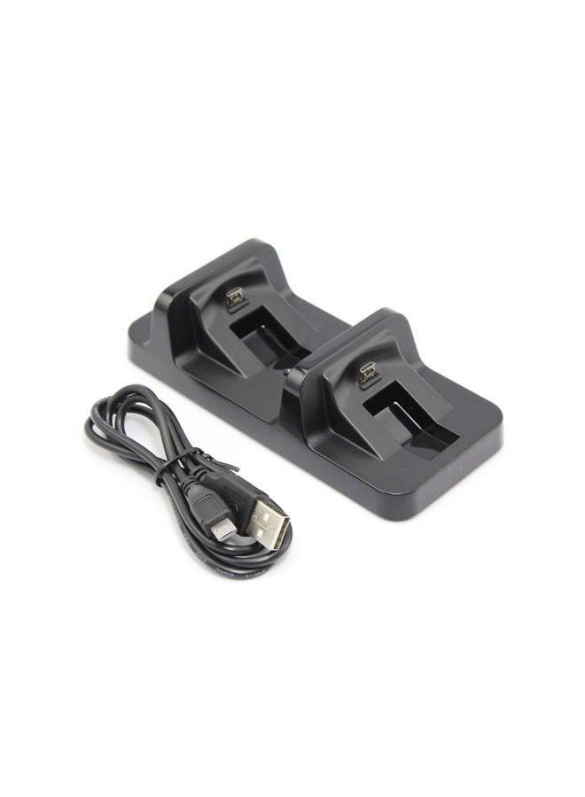 MIXDE Dual USB Fast Charging Dock Stand Wired Station Charger For PlayStation 4 Controller  - Image 1