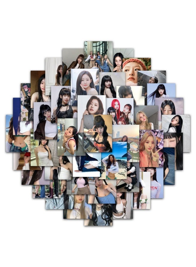 NIBEMINENT 63 Pcs Kpop KISS OF LIFE Deco Kit Waterproof Stickers, High Definition Printing Bright Colors, Suitable for Laptop Skateboard Luggage Water Bottle Guitar DIY - Image 1