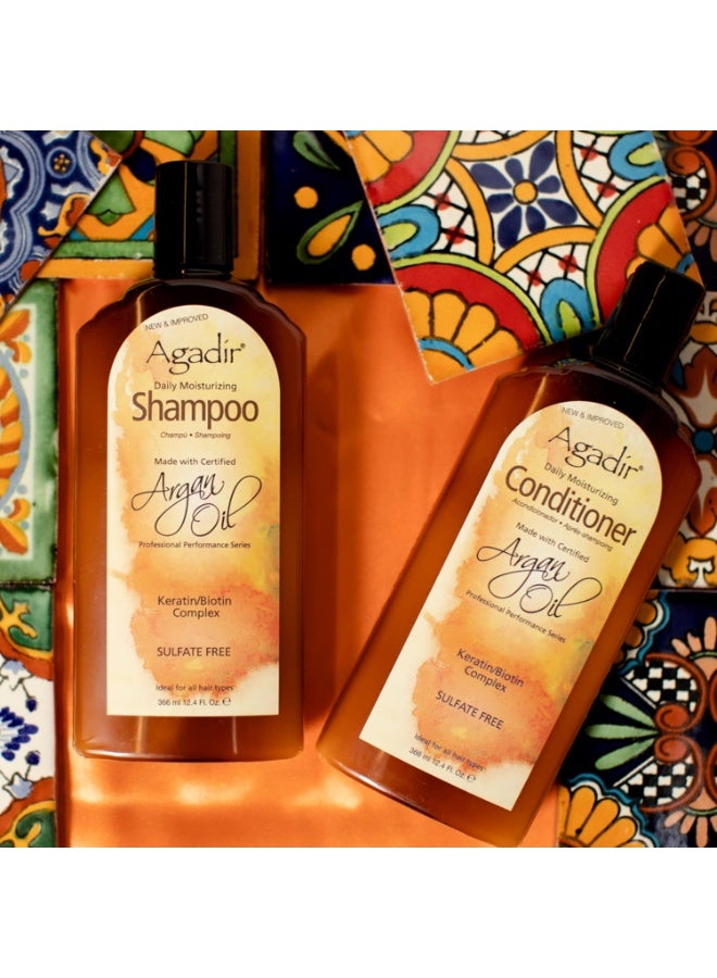 Agadir Argan Oil Shampoo – Daily Moisturizing & Shine Boost for Dry, Damaged Hair | Sulfate & Paraben Free (moisturizing) - Image 4