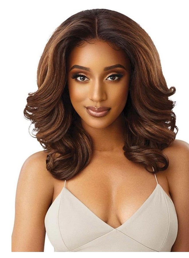 أوتر شعر مثالي من الدانتيل الأمامي، مموج وجذاب، مربوط يدويًا بالكامل، مقاس 13 بوصة × 6 بوصة، شعر أطفال شفاف عالي الدقة، سهل التصفيف، مقاوم للحرارة - جوليان (1B) - Image 1