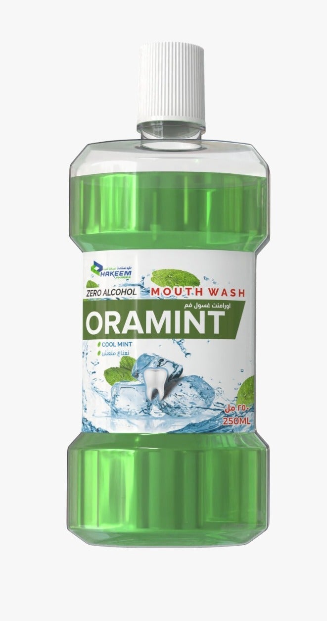 HAKEEM PHARMA Oramint Mouthwash mint Flavour - Image 1
