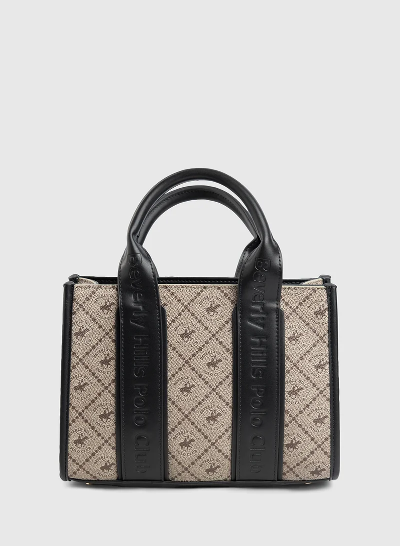 BEVERLY HILLS POLO CLUB Top Handal mini tote bag