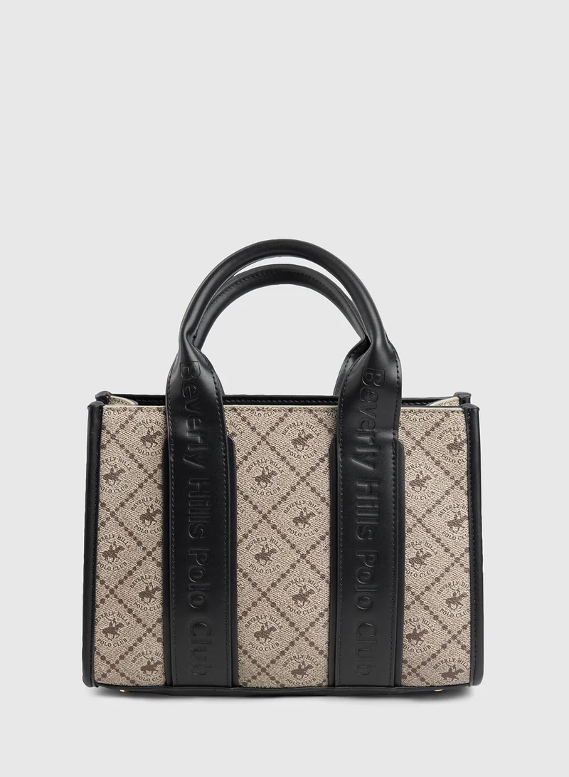 BEVERLY HILLS POLO CLUB Top Handal mini tote bag