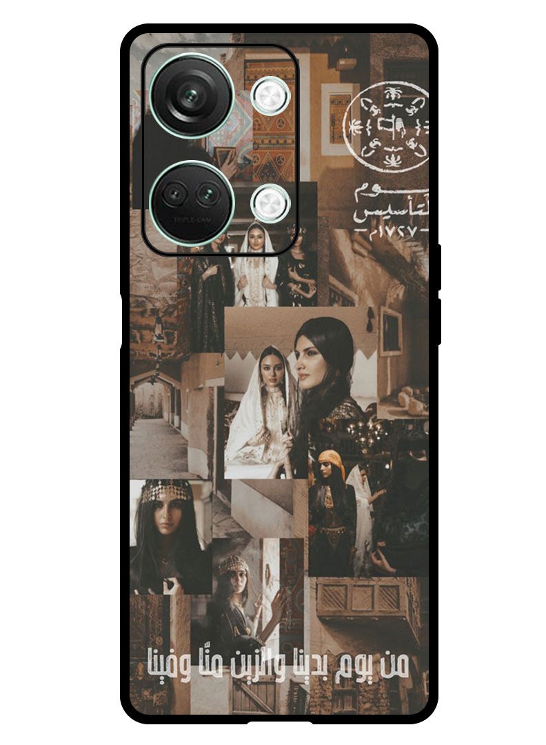 Theodor Protective Case Anti Scratch Shock Proof Bumper Cover For OnePlus Nord 3 Arabic star - Image 1