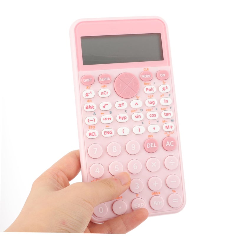 Pink Portable Scientific Calculator For College Students Office And Study Functions - Image 5
