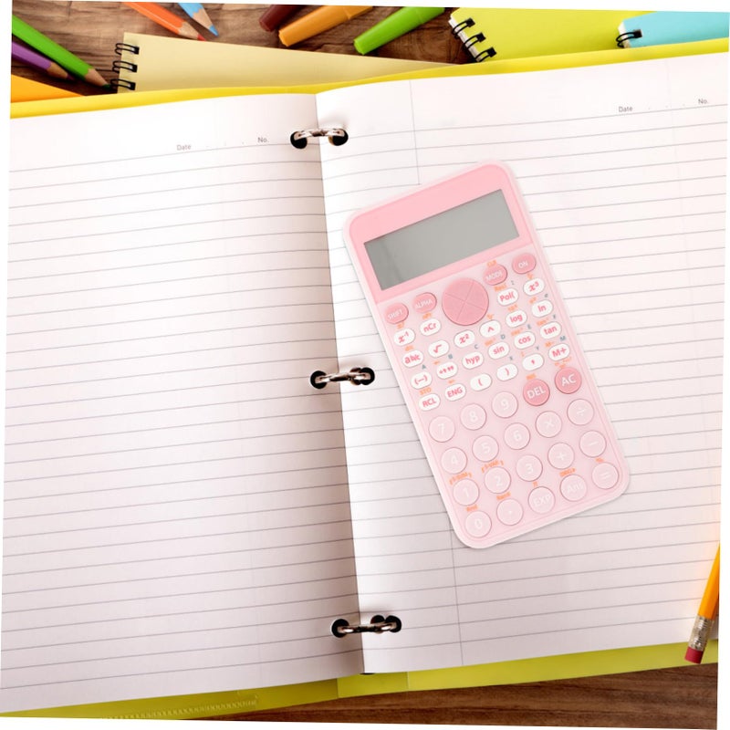 Pink Portable Scientific Calculator For College Students Office And Study Functions - Image 4