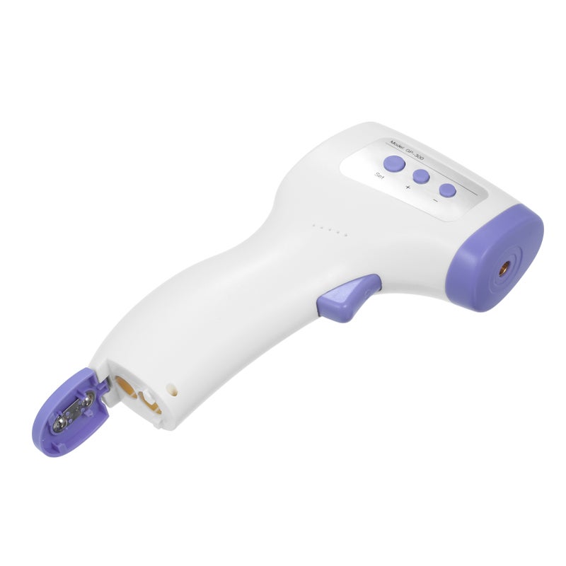 Digital Thermometer 1S Quick Measurement 32 Data Memories - 3 Colors LCD Backlight Infrared Thermometer for Baby, Home Daily Health Monitoring & Object Temperature Testing - Image 1