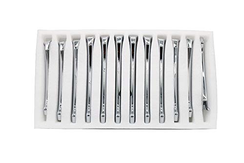 YOCTM تقليم كروم لشبكة أمامية لسيارة مازيراتي غيبلي 2013 2014 2015 2016 2017 قطع غيار وإكسسوارات تزيين شبكة أمامية 12 قطعة - Image 5