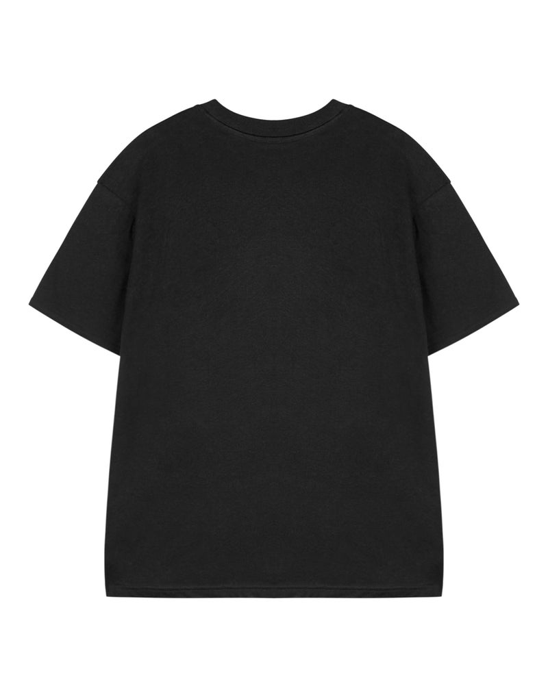 Nirvana Kids T-Shirt | Boys & Girls Short Sleeve Graphic Tee in Black Classic Grunge Distressed Band Logo Print Apparel Top - Image 3