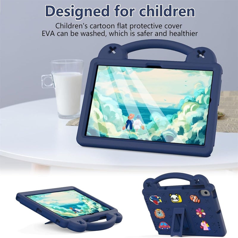 X spring Kids Tablet Case, Tablet Case Children Friendly, Diy Cute Design, Handle With Stand, Eva Lightweight Protective Cover, Compatible With Galaxy Tab A9 8.7-Inch - Image 2