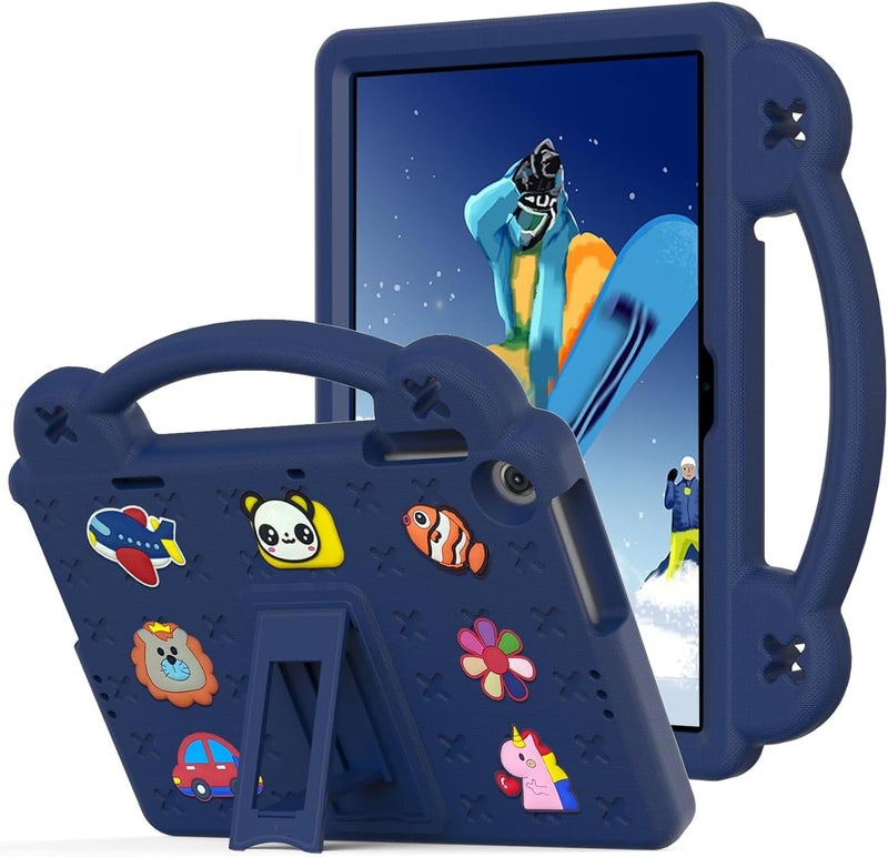 X spring Kids Tablet Case, Tablet Case Children Friendly, Diy Cute Design, Handle With Stand, Eva Lightweight Protective Cover, Compatible With Galaxy Tab A9 8.7-Inch - Image 1