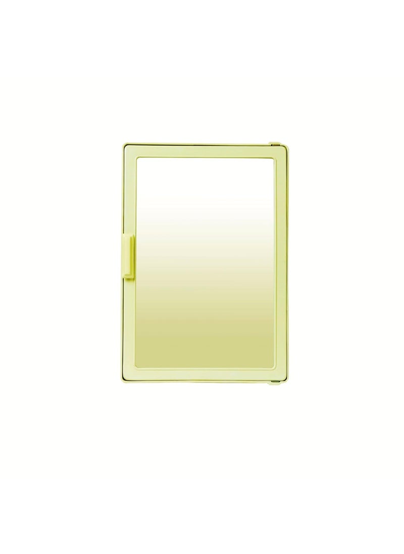 Epraiser Epraiser Plastic Small Size Mini Mulituse Multi Storage Wall Cabinet with Mirror for Bathroom Kitchen Washbasin Dressing Unit Makeup Beauty Medicine toiletries Organiser Box Cupboard Creamy Ivory  - Image 4