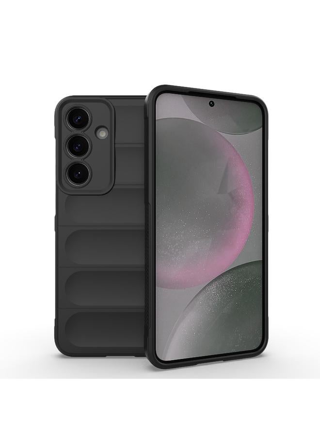 S-TOP Case For Samsung Galaxy S25+ 5G Magic Shield TPU + Flannel Phone Case - Image 1