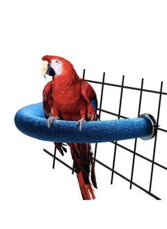 Rypet U Shape Parrot Perch Stand Toy for Paw Grinding Clean Stick Exercise, Rough-Surfaced Quartz Bird Perch Standing Cage Accessories for for Small Parakeets Cockatiels Conures Macaws Finches(Blue) - pzsku/Z9AA9F6982DFF8CA48994Z/45/_/1737031466/c895892d-0d4c-4765-8bb6-d5d54b0071b4