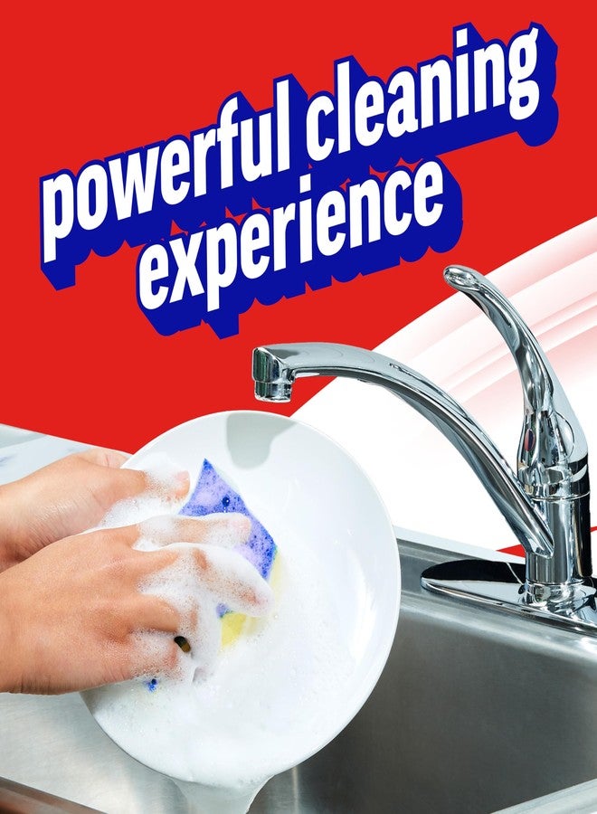 Ajax Ultra Liquid Dish Soap Vinegar and Lime Scent, Sparkling Clean Dishes, 90 fl oz Bottle - Image 3