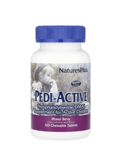 Natures Plus NaturesPlus, Pedi-Active®, Mixed Berry, 120 Chewable Tablets  - Image 1