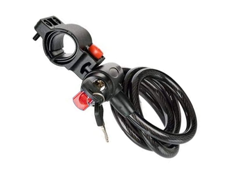 Prokick Multipurpose Heavy Duty Bicycle/Bike/Helmet Lock with Keys - Image 3
