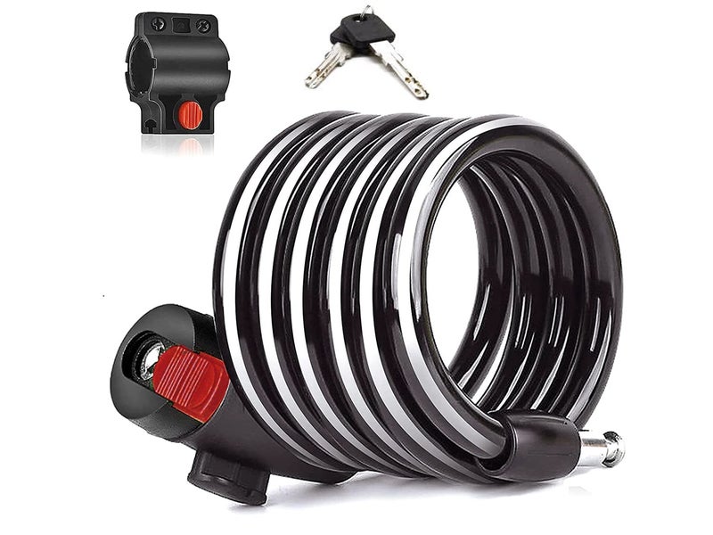 Prokick Multipurpose Heavy Duty Bicycle/Bike/Helmet Lock with Keys - Image 1