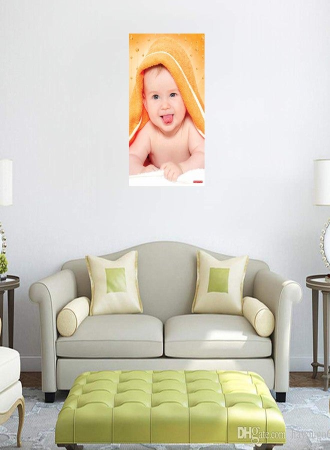 Rangoli New Born Baby Wall Sticker 12x18 Inch Self Adhesive Poster for Baby Room & Home Decoration. Design-2 - Image 3