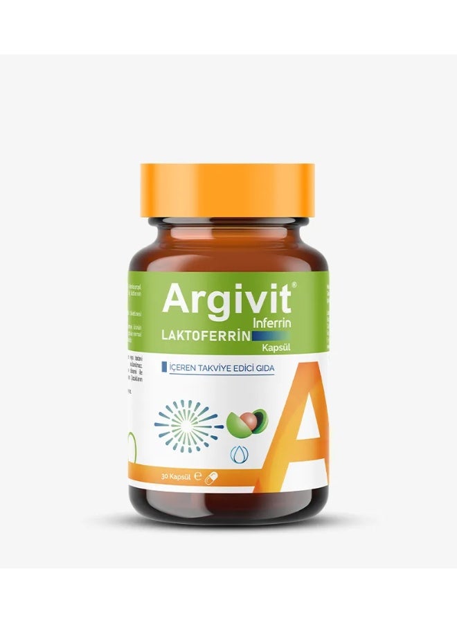 Argivit Inferrin Lactoferrin Capsules - Advanced Immune & Iron Support - Image 3