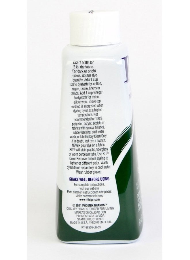 RIT Dye Liquid Dye, 8 fl oz, Dark Green, 24-Pack - Image 4