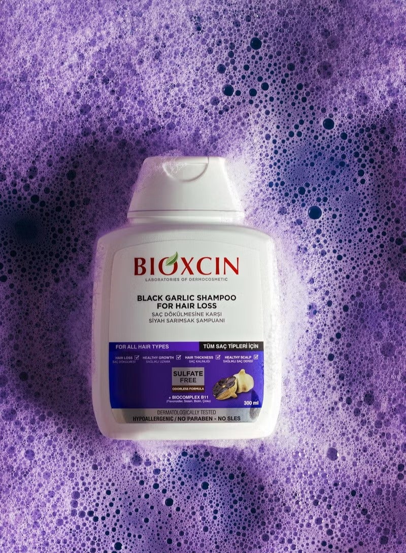 BIOXCIN Black Garlic Anti-Hair Loss Herbal Shampoo (1 x 300 ml) - Image 2