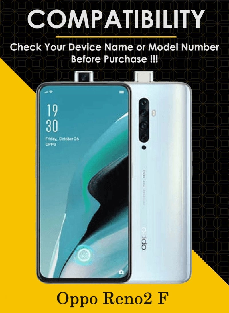 AINA 2 Pieces Tempered Glass Screen Protector 5D Designed For Oppo Reno2 F Full Glue Edge to Edge Full Screen Coverage And Bubble Free - Image 3