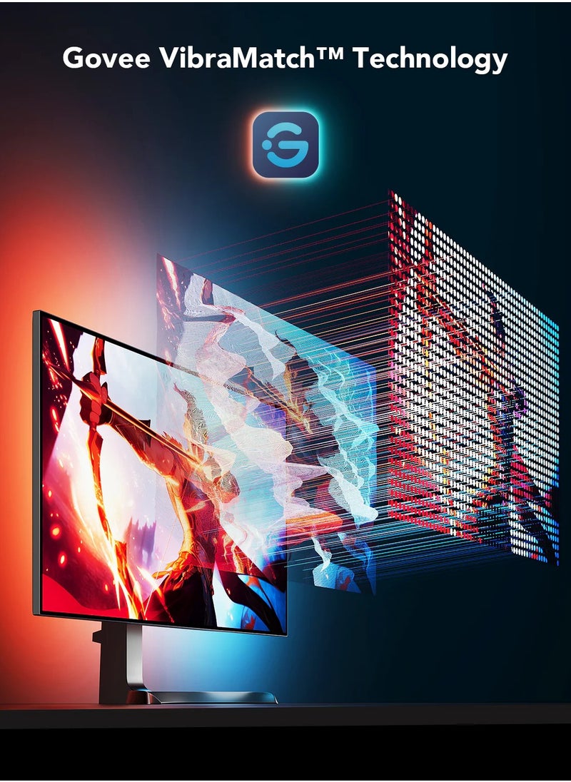 Govee Gaming Light Strip G1 Light 27-34 inch TV Monitor Backlight  - Image 2