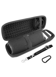 Geekria Geekria Shield Speaker Case Compatible with JBL Charge 5, Charge 4 Portable Bluetooth Speaker Case, Replacement Hard Shell Travel Carrying Bag with Cable Storage (Black)  - Image 1