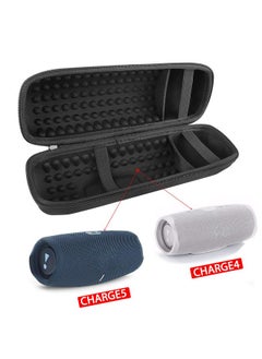 Geekria Geekria Shield Speaker Case Compatible with JBL Charge 5, Charge 4 Portable Bluetooth Speaker Case, Replacement Hard Shell Travel Carrying Bag with Cable Storage (Black)  - Image 5