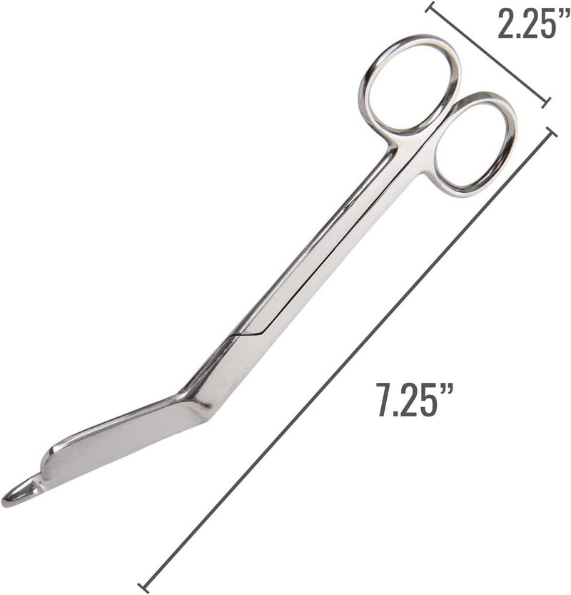 Mabis Precision Lister Bandage Scissors Shears - Stainless Steel, 7.25 inches - Image 2