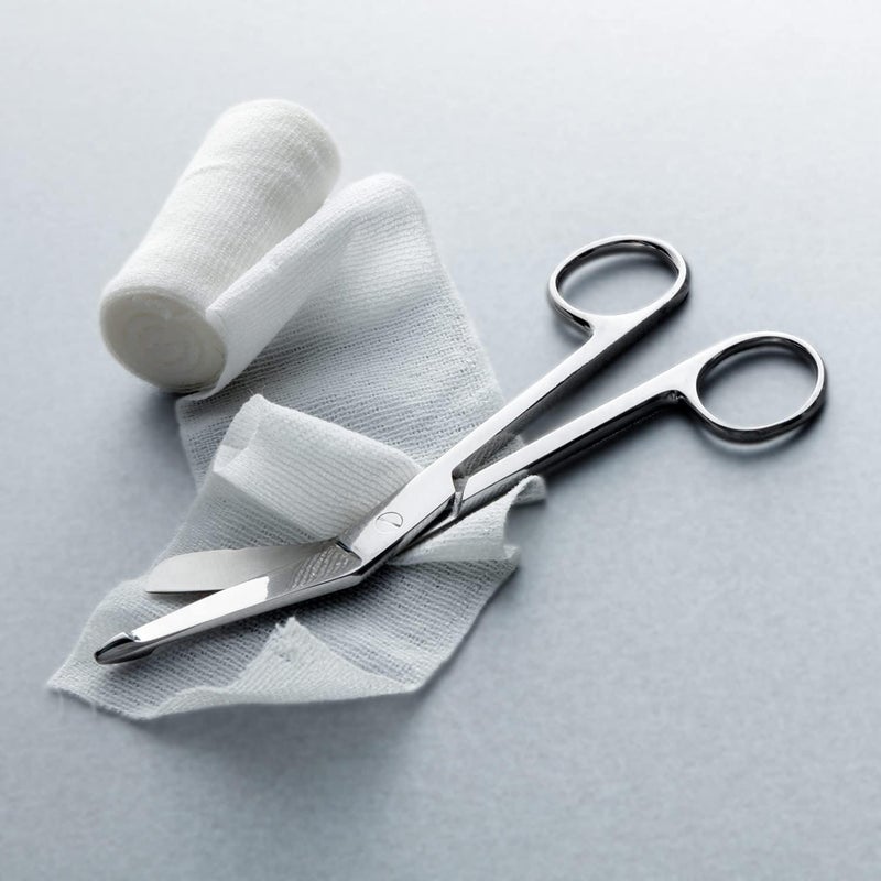 Mabis Precision Lister Bandage Scissors Shears - Stainless Steel, 7.25 inches - Image 5