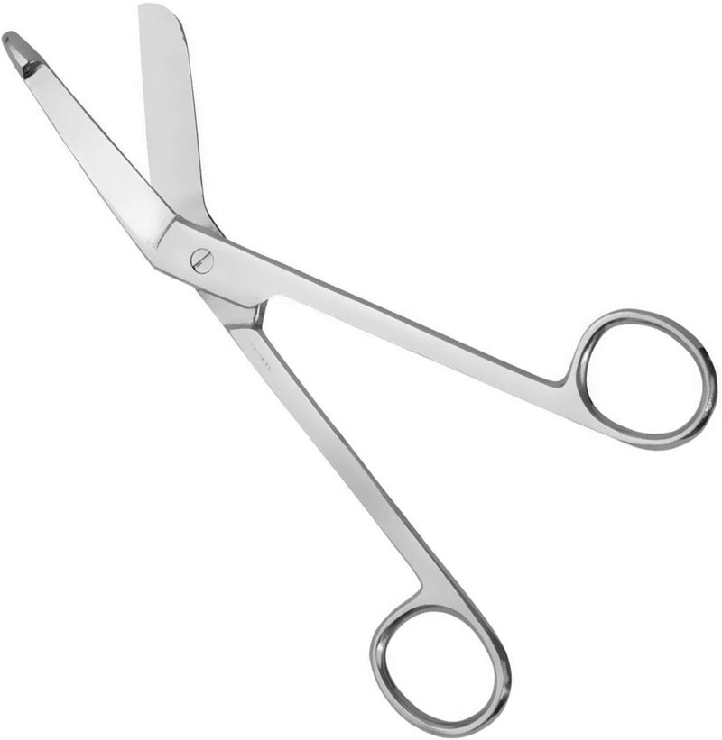 Mabis Precision Lister Bandage Scissors Shears - Stainless Steel, 7.25 inches - Image 1