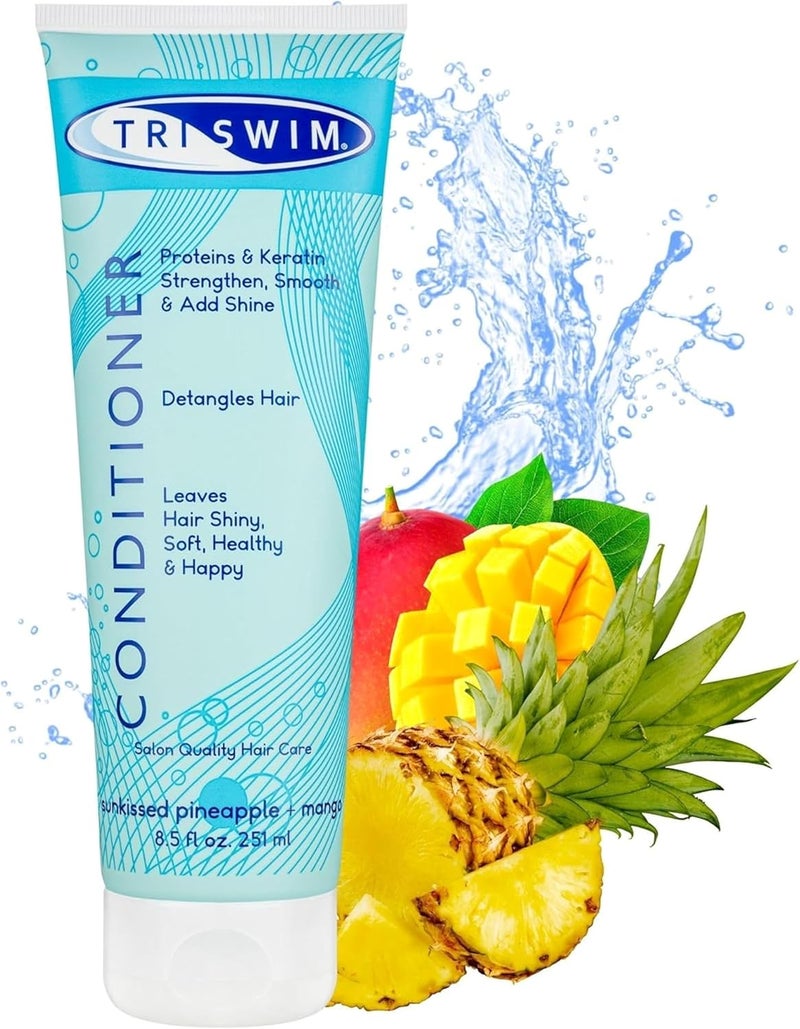 TRISWIM Conditioner 251ml – Neutralising Chlorine Conditioner for Swimmers - Image 1