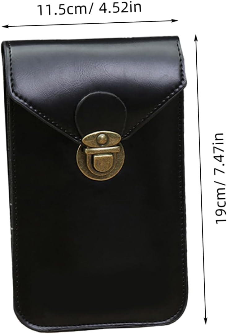 Mini Phone Bag Crossbody Bag Pu Material Fashion Wallet Pouch Storage for Wallet Keys Tissues Cards Beach Party Shopping - Image 2