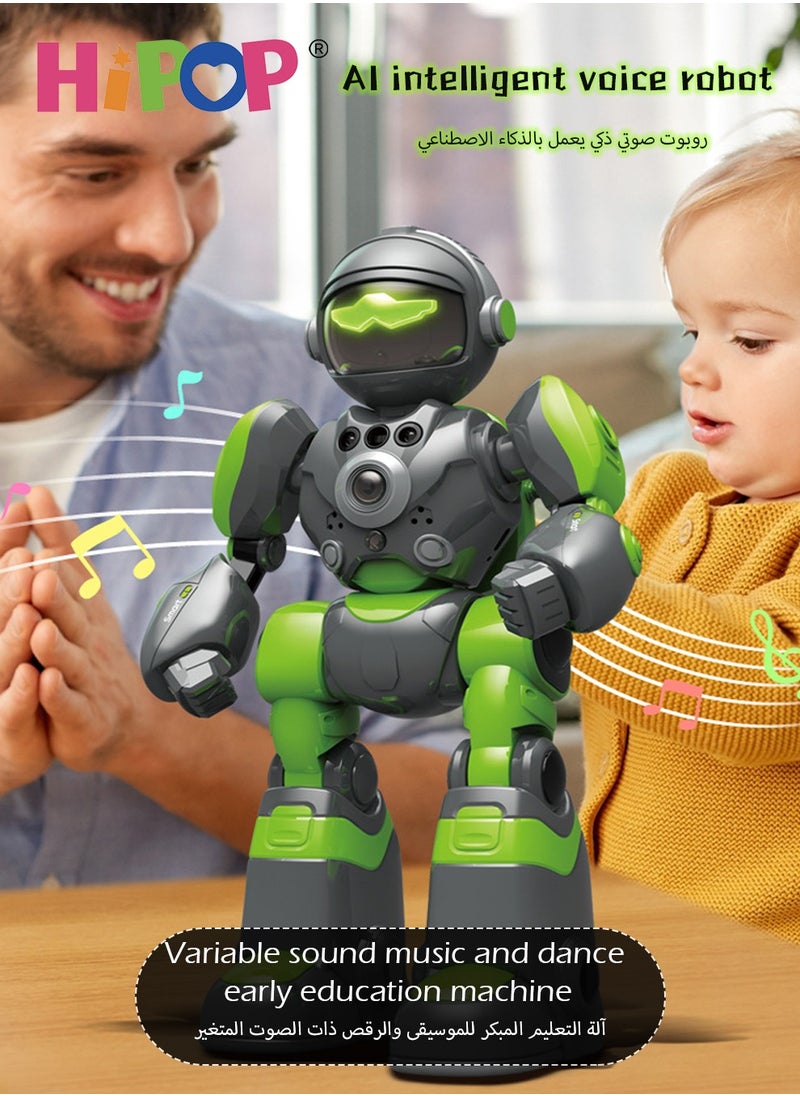 HIPOP - RC Robot With Gesture Sensing,Programmable,Singing And Dancing,Children's Educational Interactive Robot Toy As Gift - Image 1