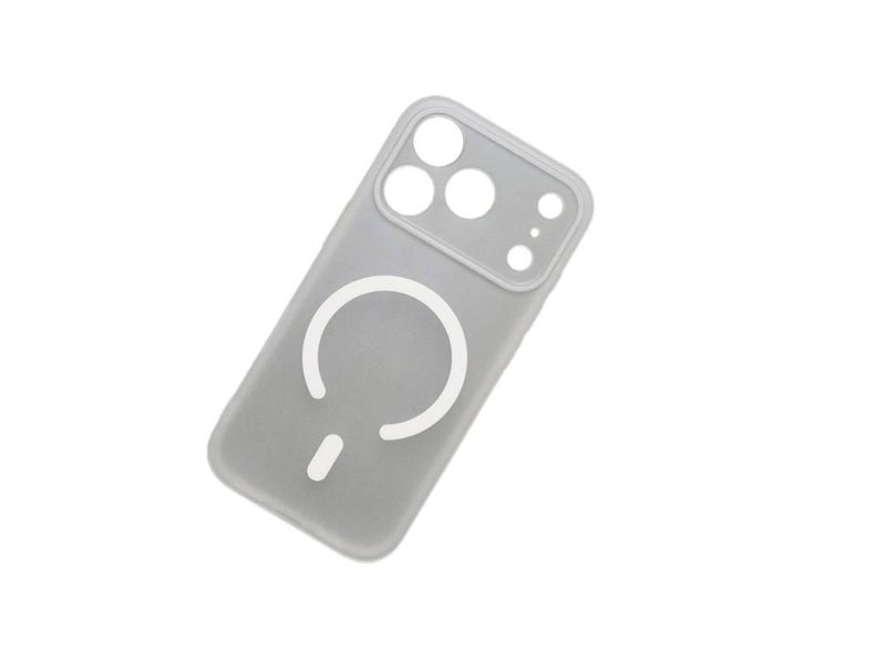 MagSafe iPhone 16 Scratch Resistant TPU for 16 Plus 16 Pro 16 Pro Max and Matte Finish and Ultra Thin in Translucent White - Image 1