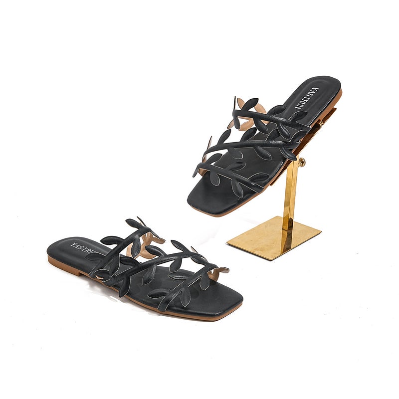 2026 Summer New Style Fashionable Stiletto Heel Square Toe Sexy Versatile Fashionable Outdoor Women''s Sandals Beach Shoes - Image 2